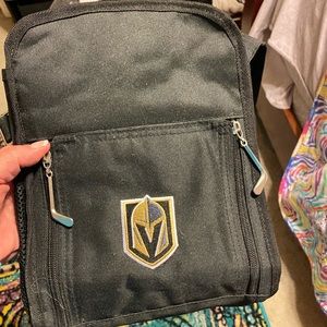 Golden knights mini diaper bag